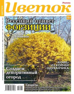 обложка журнала Цветок №7 апрель 2025