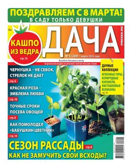 обложка газеты Дача №5 март 2025